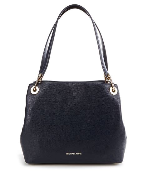 michael kors raven large shoulder tote damson|raven leather shoulder bag reviews.